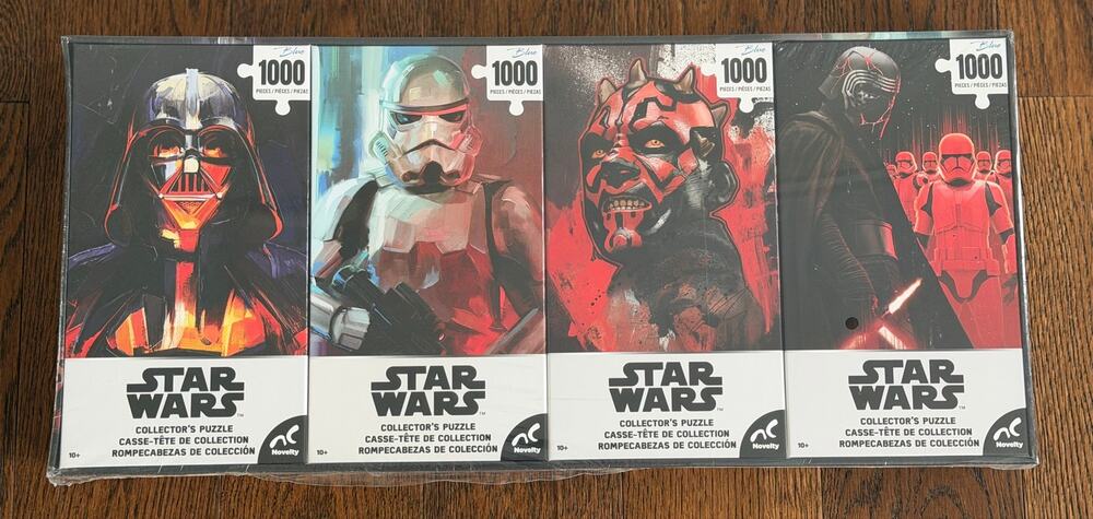 NEW! Collector’s Puzzle Jigsaw Star Wars 4*1000